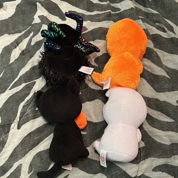 Lot of 4 Halloween Ty Beanie Boos - Picture 2 of 5